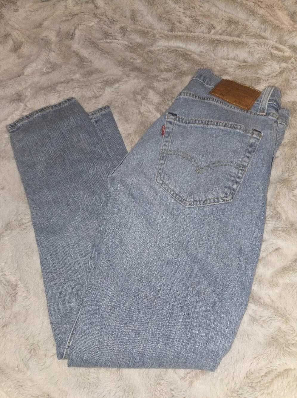 Big E Levi's Premium Denim Jeans (W31 L32) Light Wash Premium Classic